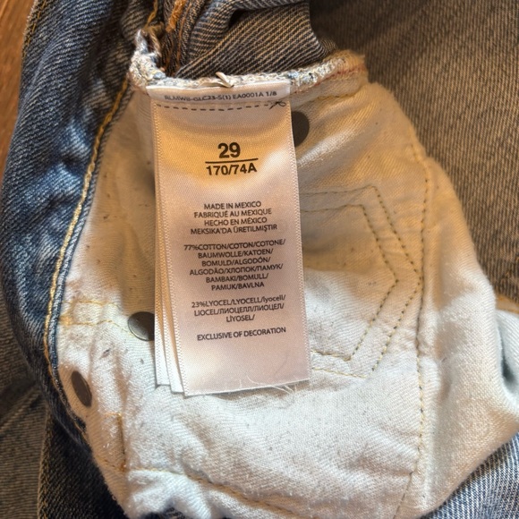 Polo Ralph Lauren $268 The Avery Boyfriend Distressed Jeans 29/8 like new - Picture 10 of 15